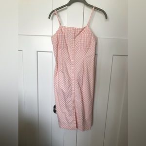 Tommy Hilfiger Pink and White gingham dress
